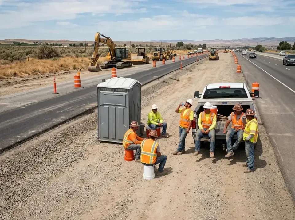 highway-road-construction-crew-007 — frequently asked questions, Porta Potty and Restroom Rentals in Stephenville, TX
